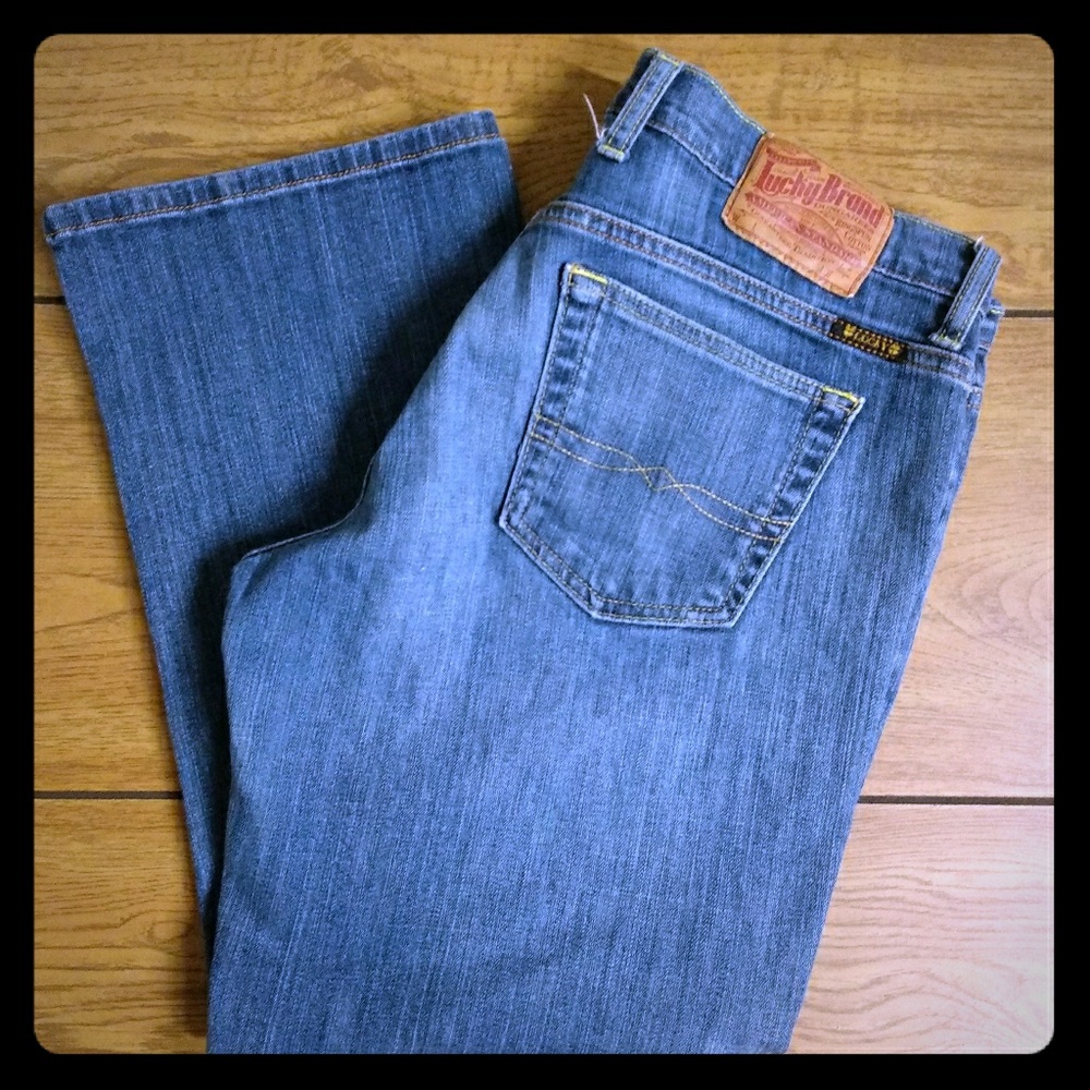 Lucky Brand Jeans Crop 10/30
